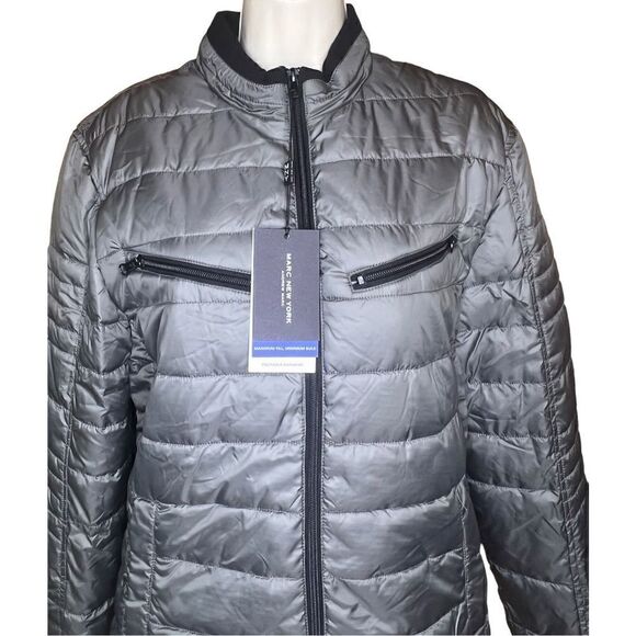 Marc New York Andrew Marc Lightweight Insulation Puffer Jacket NWT Small - Picture 2 of 7